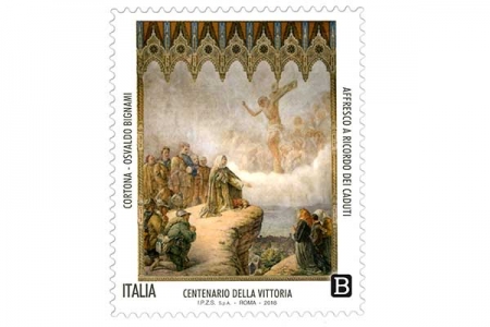 Poste Italiane: emesso il francobollo celebrativo del Centenario della Vittoria